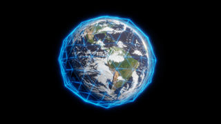 3D View Planet Earth