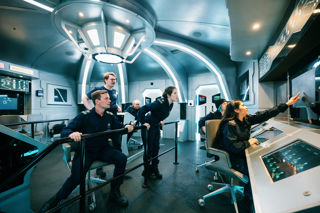 Members Of The Cast Of Parabolic Theatre In Bridge Command C Alex Brenner
